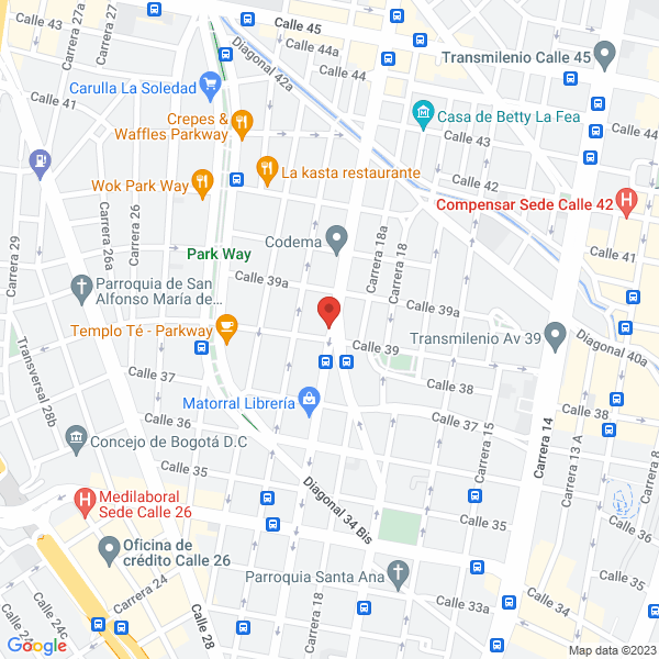 Mapa de Miniring Ltda.