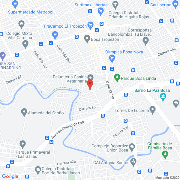 Mapa de Metálicas Sr
