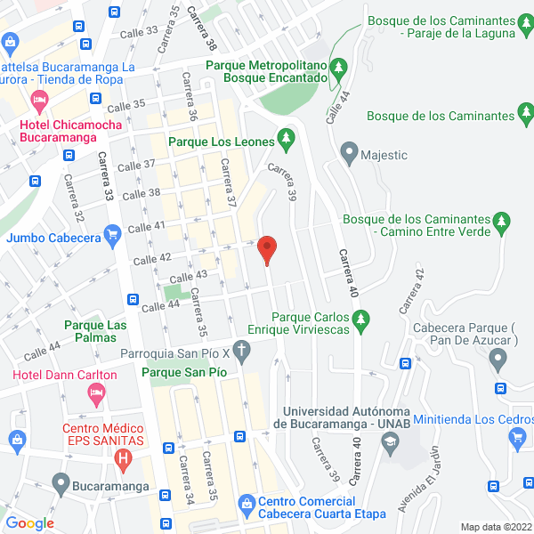 Map of Metrociudad S.A.S
