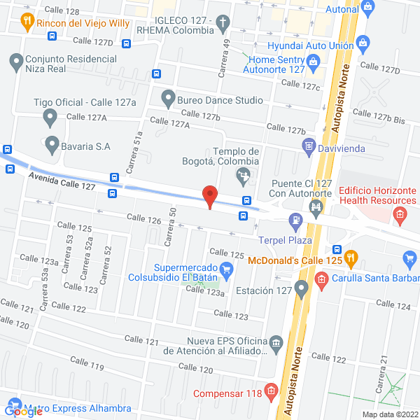Mapa de Mezza Y Cía Ltda.
