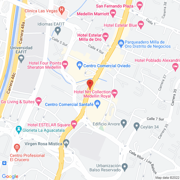 Mapa de Milano Gelatería