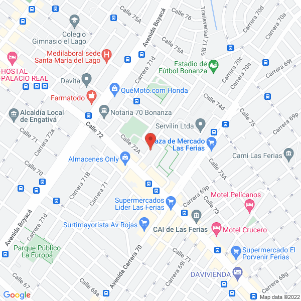 Mapa de Milen Broaster