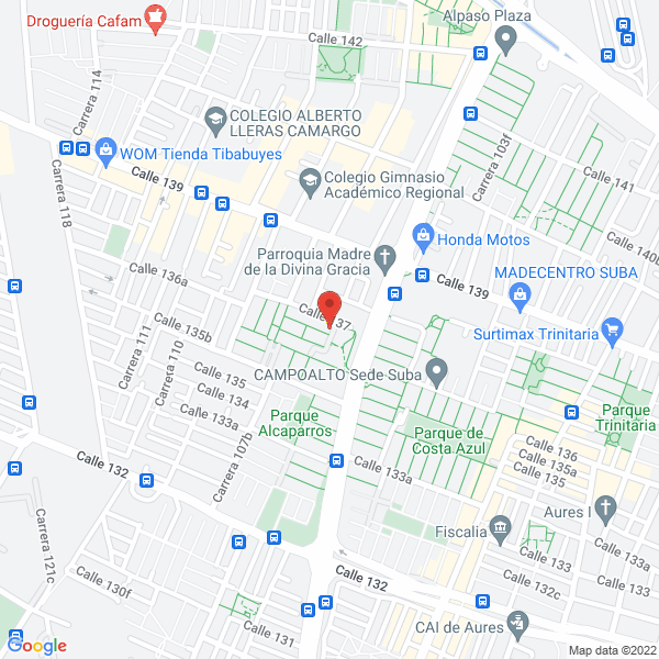 Mapa de Milenio Fumigaciones Ltda.