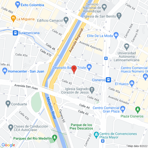 Mapa de José J. Martinez M.