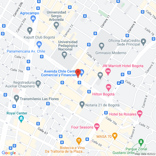 Mapa de Joyería Maz