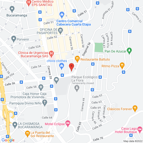 Map of Joyería Sladyr