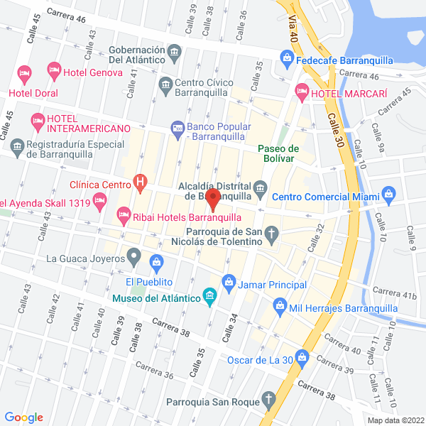 Map of Joyería Velilla
