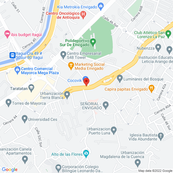 Mapa de Jpm Internacional Corporation Ltda.