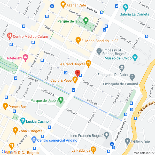 Mapa de Moshe Group S.A.S.