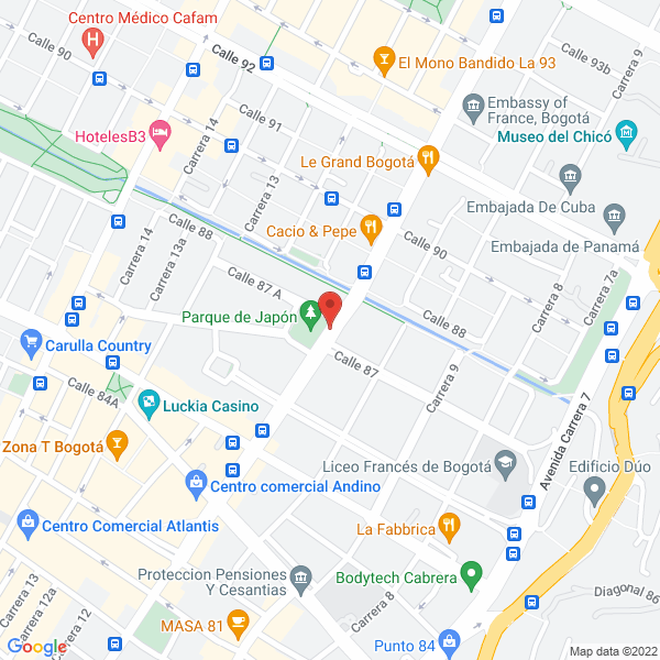 Mapa de Mota - Engil Colombia S.A.S.