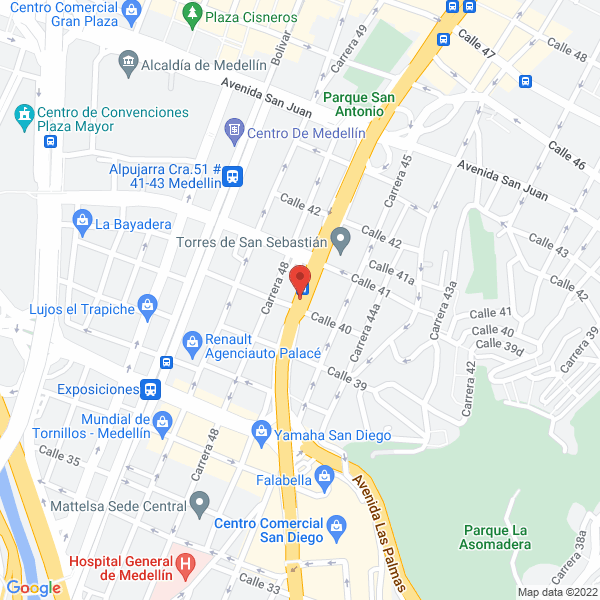 Mapa de Multifibras
