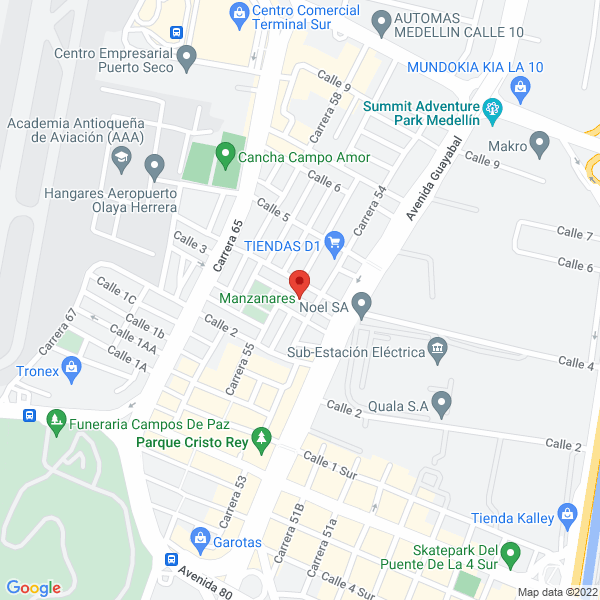 Mapa de Multinegocios