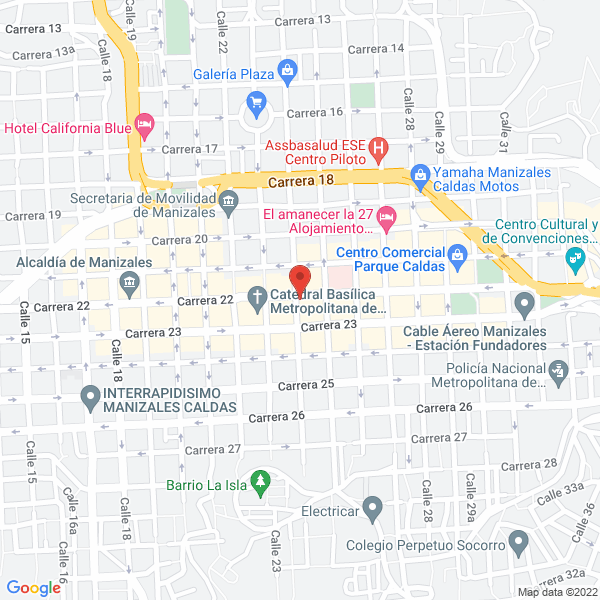 Map of Londoño Botero Paula Patricia