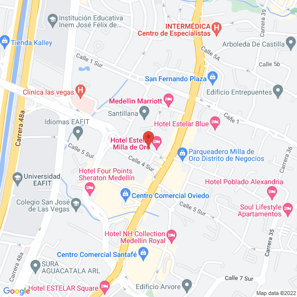 Mapa de Parqueadero Plaza De La Luz