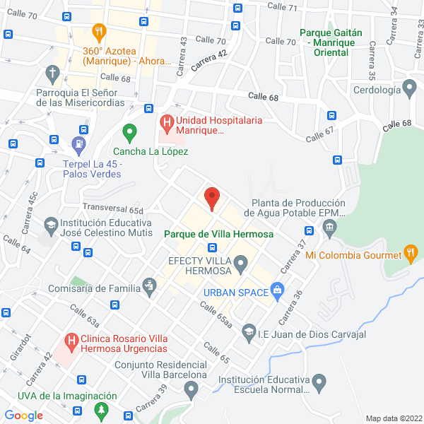 Mapa de Parqueadero Villaceleny