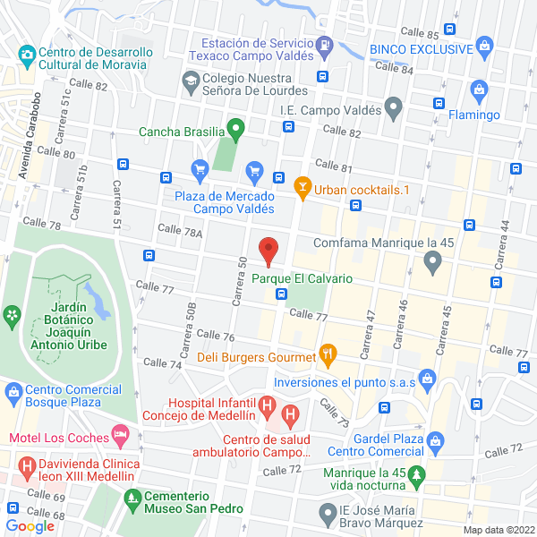 Mapa de Parqueadero Y Lubricantes Jiménez