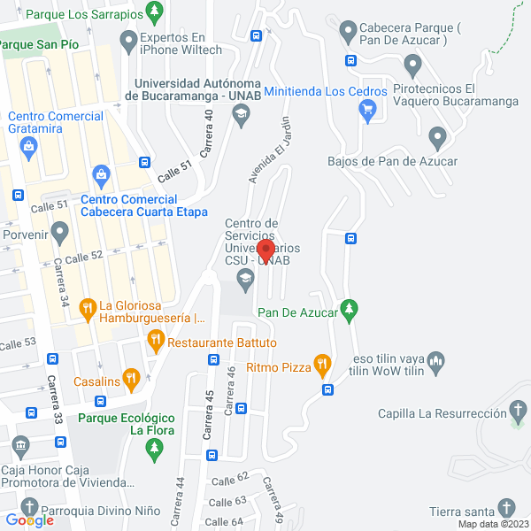 Map of Parquearse