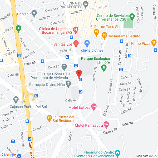 Map of Parra Rubiano Claudio José