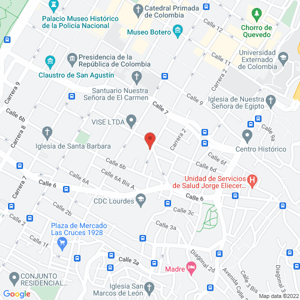 Mapa de Parroquia De Nuestra Señora De Belén