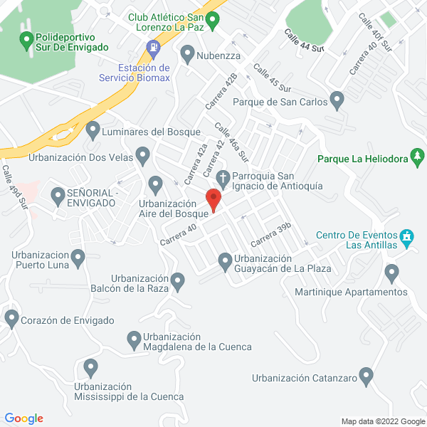 Mapa de Pasabore