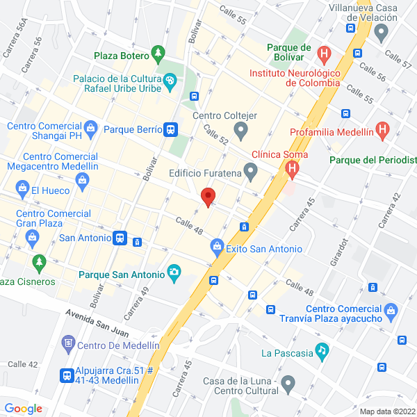 Mapa de Passion Ice Cream