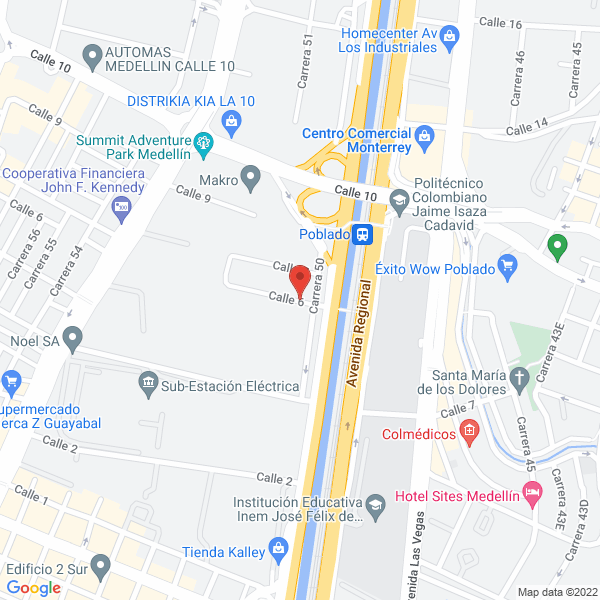 Mapa de Pastas Alfredo S.A.