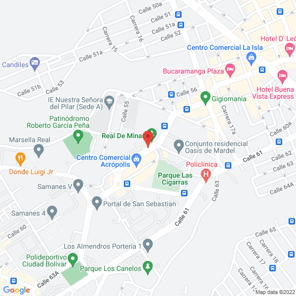 Map of Papelería Y Miscélanea Duvel