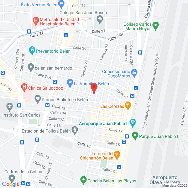 Mapa de Papelería Y Piñatería Ricky