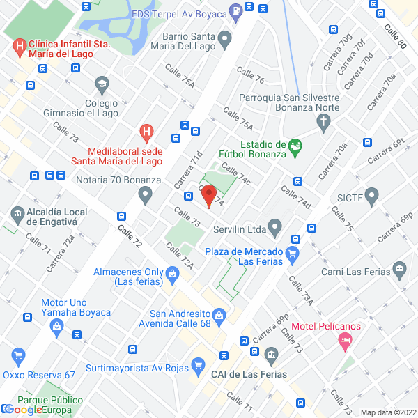 Mapa de Propack Andina S.A.S.