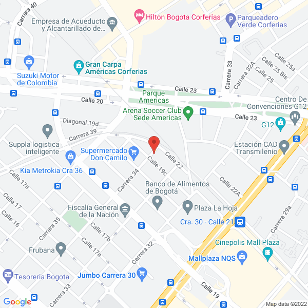 Mapa de Proparcar S.A.S.