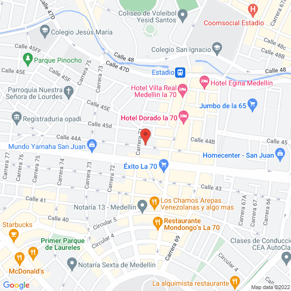 Mapa de Protec Security