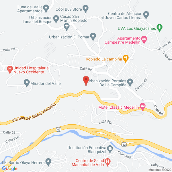 Mapa de Proteger Consultores