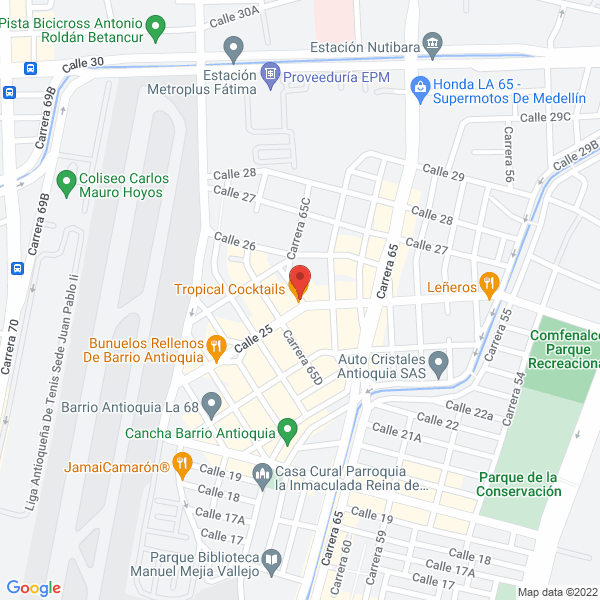 Mapa de Restrepo E. Santiago