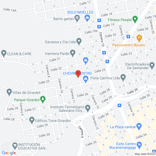 Map of Rivera Medina Carlos Fernando