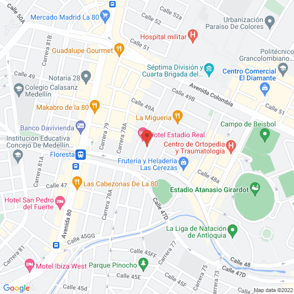Mapa de Rivera Y Cía. S.A.S.