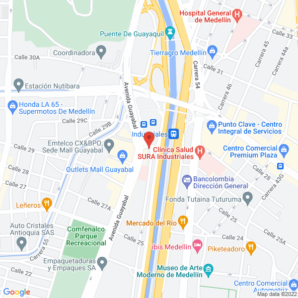 Mapa de Rocces Intimos Y Cía. Ltda