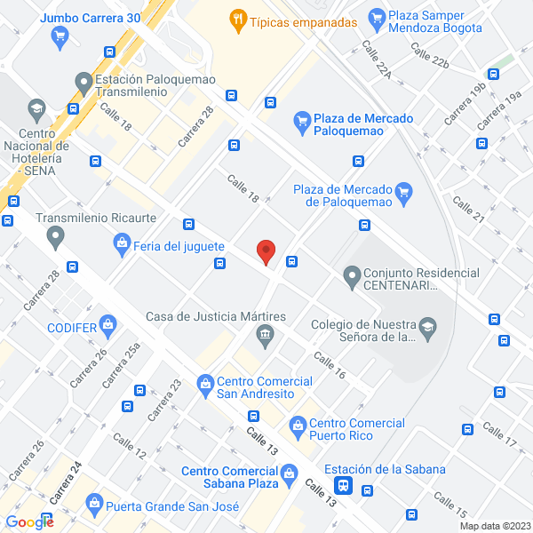 Mapa de Rocha Y Londoño Sas