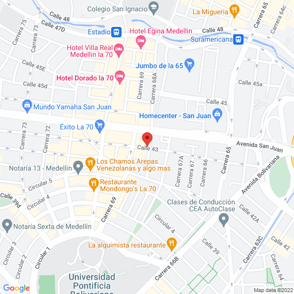 Mapa de Rodrigo Felipe Naranjo R.