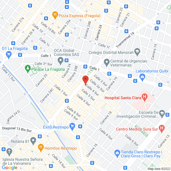 Mapa de Rodríguez Sarmiento Carlos Arturo