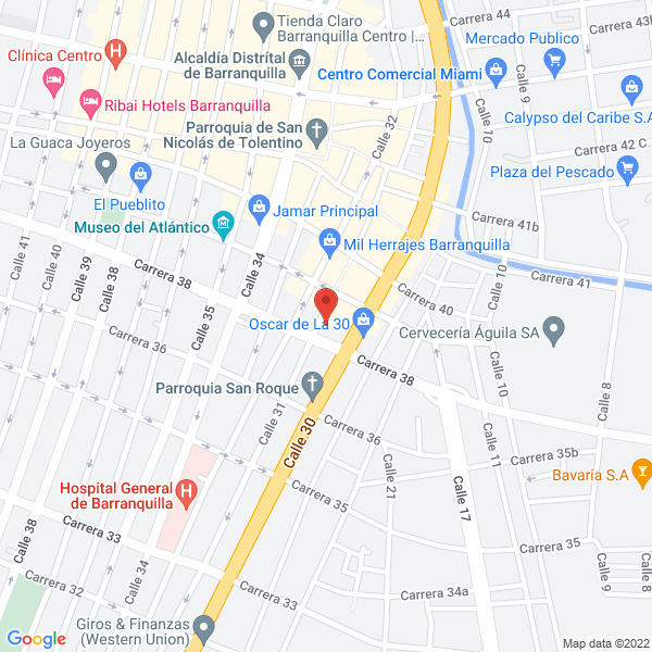Map of Peletería El Trébol