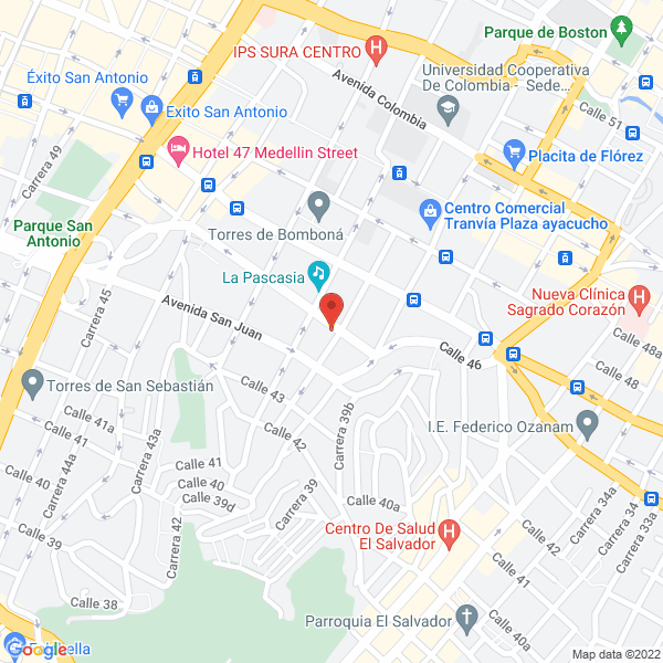 Mapa de Somos Indugas