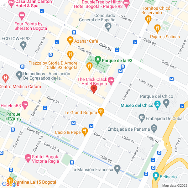 Mapa de Girari S.A.S.