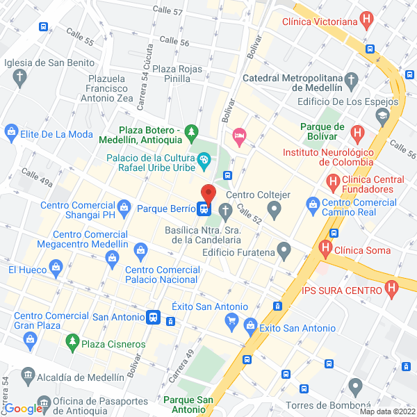 Mapa de Restaurante Picadero San Luis