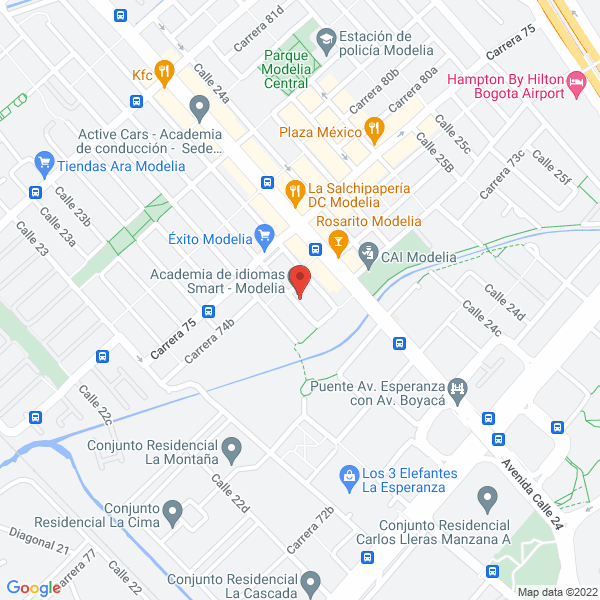 Mapa de Rgis Colombia Ltda.