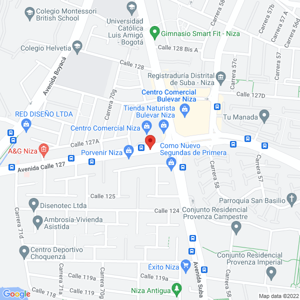 Mapa de Restaurante Ricuras Del Bulevar