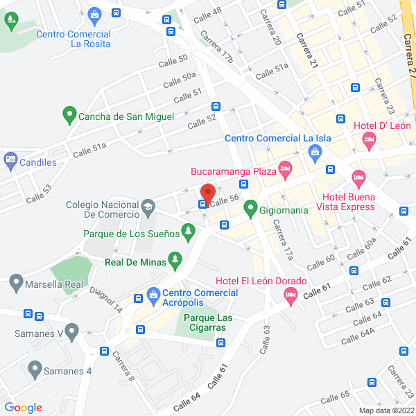 Map of Rigo Repuestos