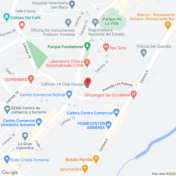 Map of Rincon Sanchez Enna Lorena
