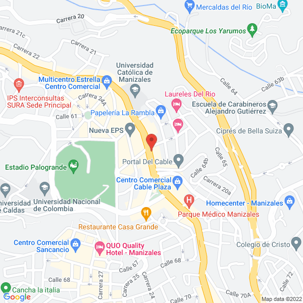 Map of Rodríguez Gómez Fernando