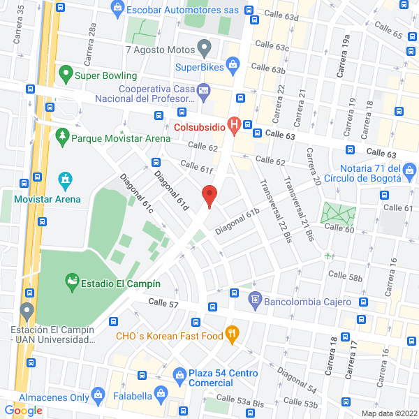 Mapa de Rodríguez Gómez Luz