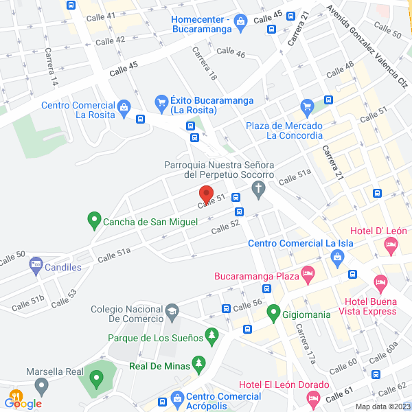 Map of Rodríguez Suárez César Augusto